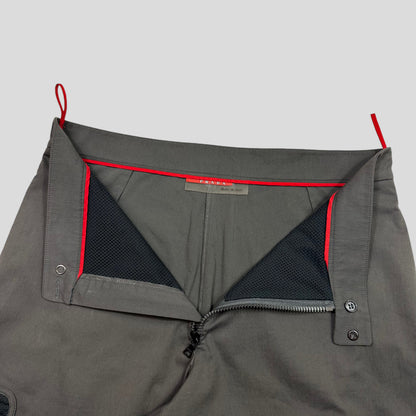 Prada Sport SS00 Mesh Pocket Technical Cargo Shorts - IT48 (M) | Default Title, Grey
