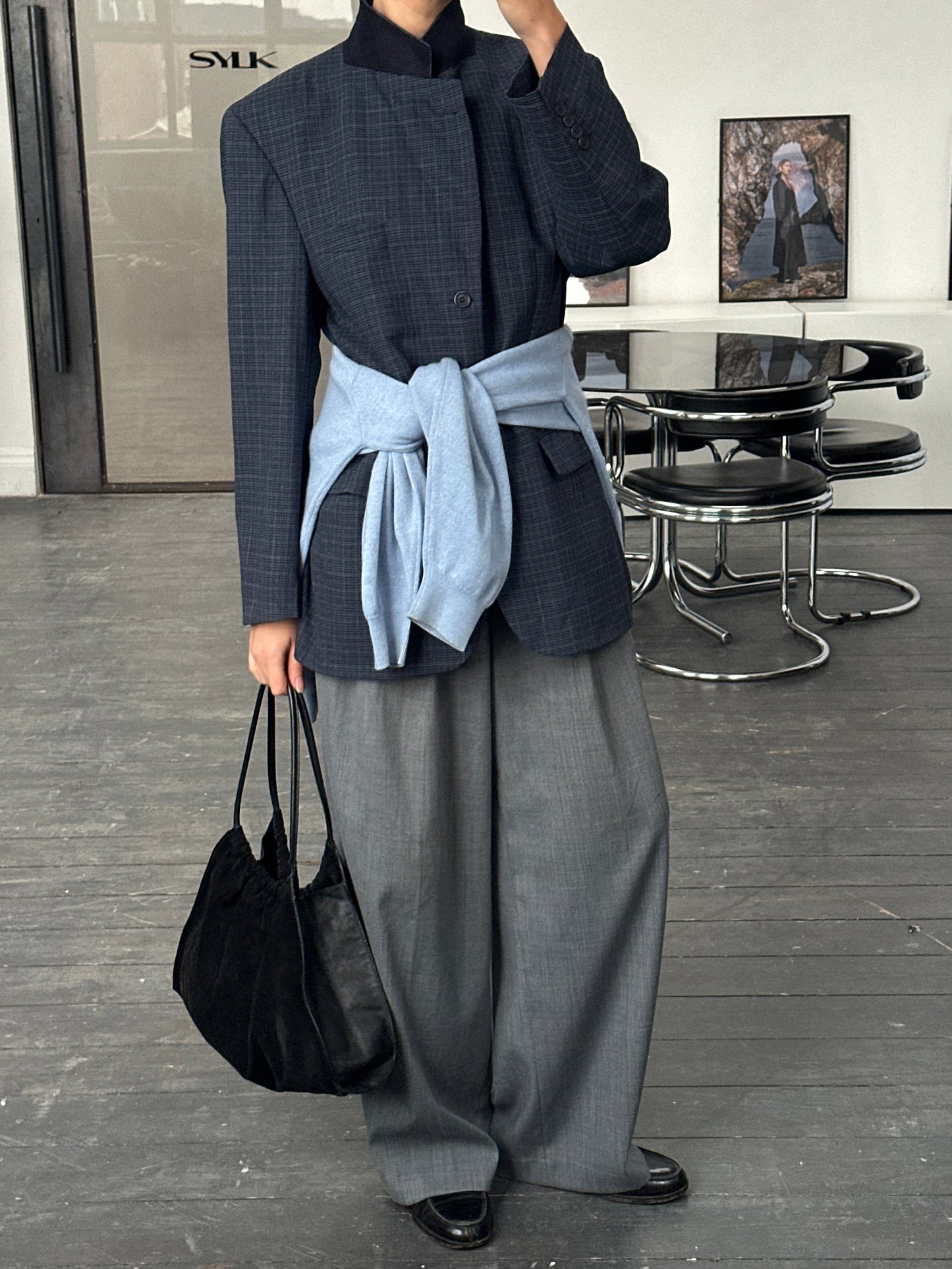 Roy Robson x Loro Piana 2000s “Twister” Super 110’s Wool Single Breasted Blazer - 42/L