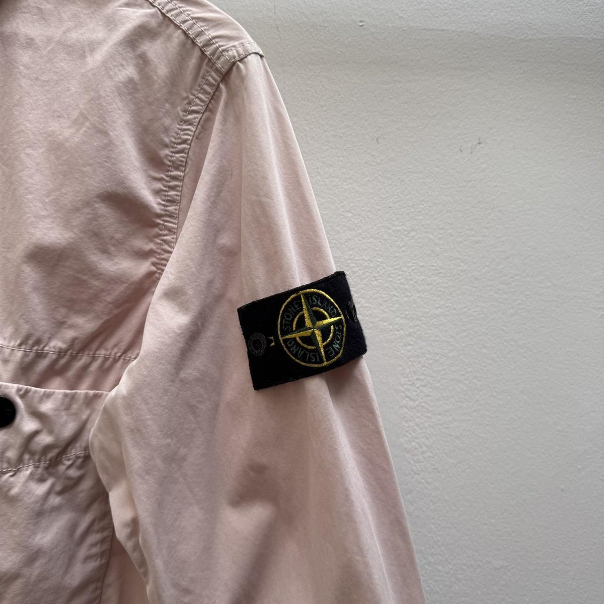 Stone Island Cotton Over Shirt (M) | Medium, Pink