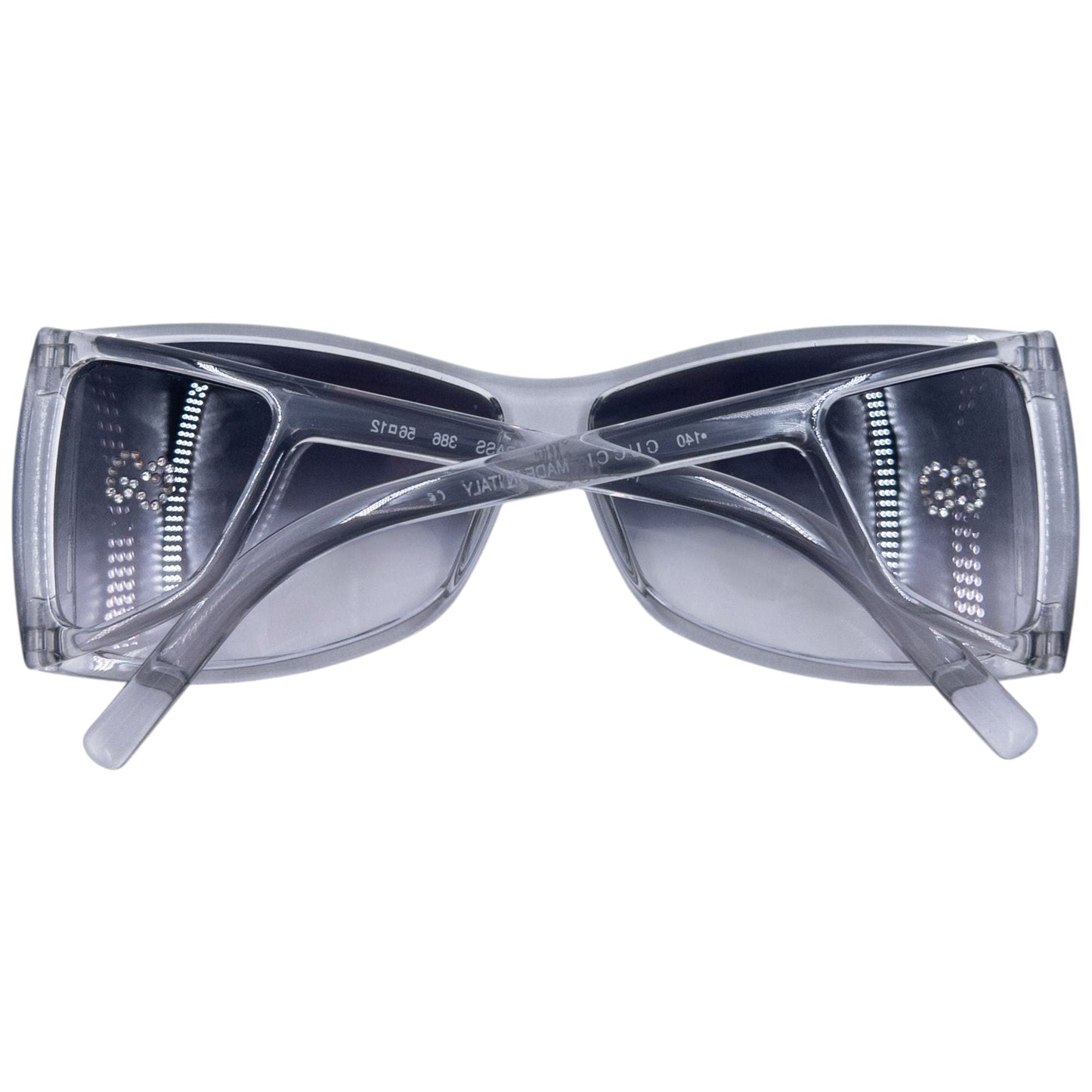Vintage 2000s Gucci Diamonte Sunglasses | O/S, Grey