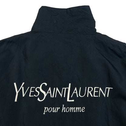 Vintage 90s YSL Yves Saint Laurent Zip Up Jacket Size M | Medium, Black