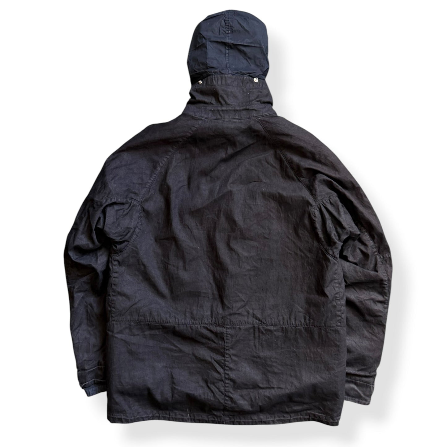 AW2004 Stone Island Lino Flax Dutch Rope Jacket (XL) | XL, Blue