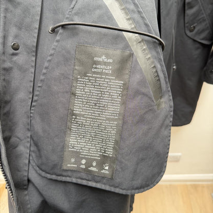 Stone Island O-Ventile Ghost Parka (L) | Large, Black