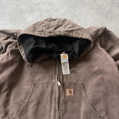 Carhartt 2009 J25 CHT Active heavyweight hooded jacket (XL)