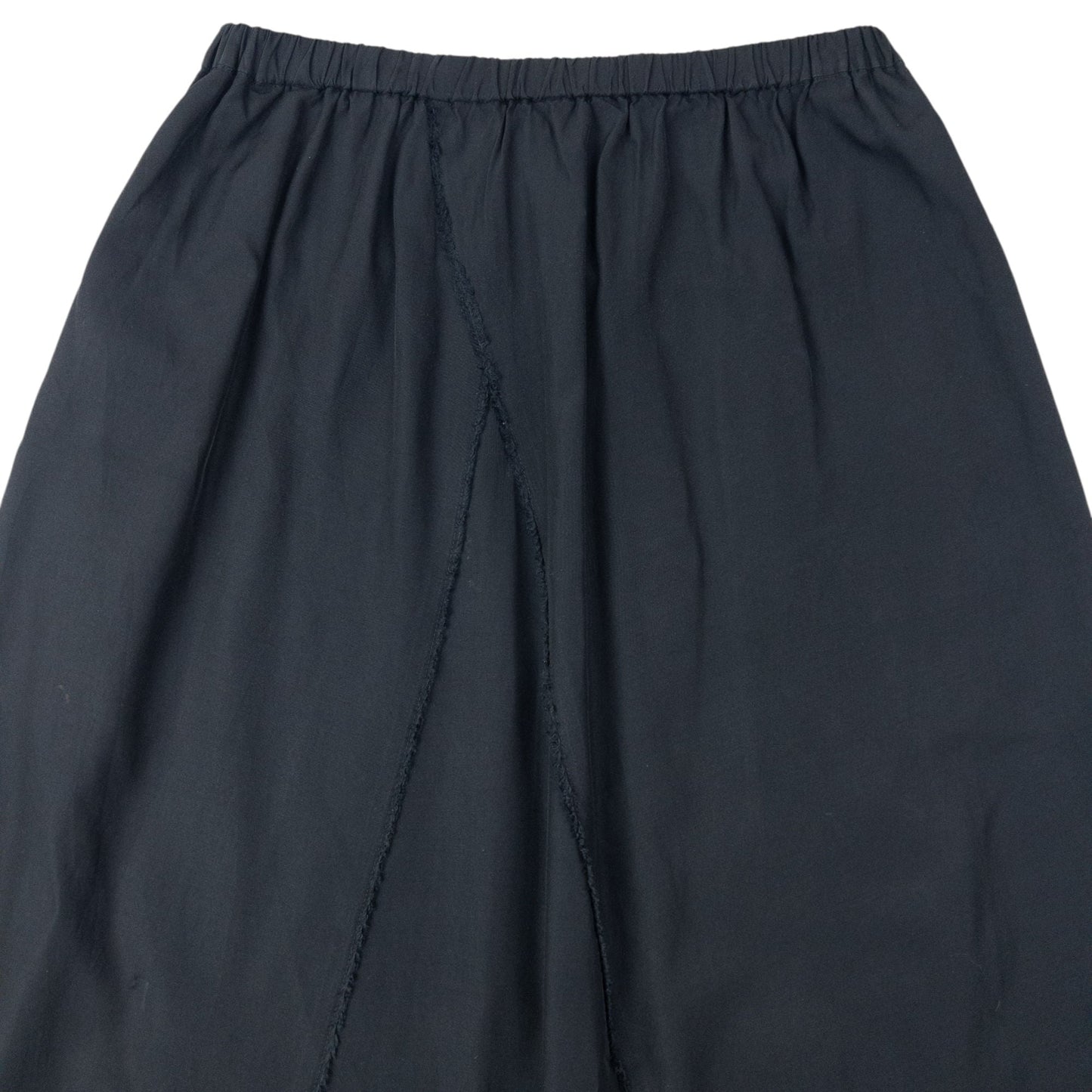 Vintage 90s Yohji Yamamoto Midi Skirt Adjustable | O/S, Black