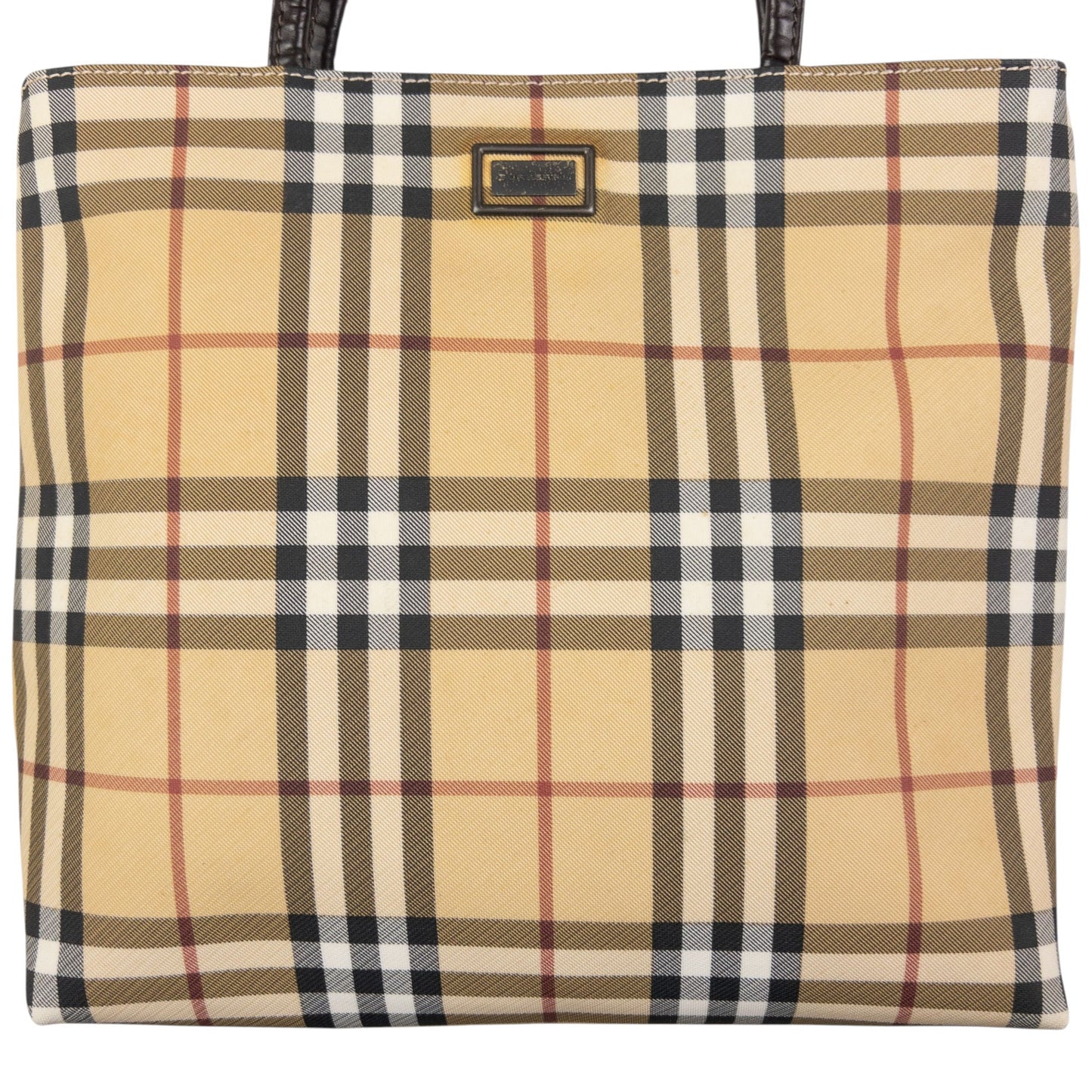 Vintage Burberry Nova Check Handbag