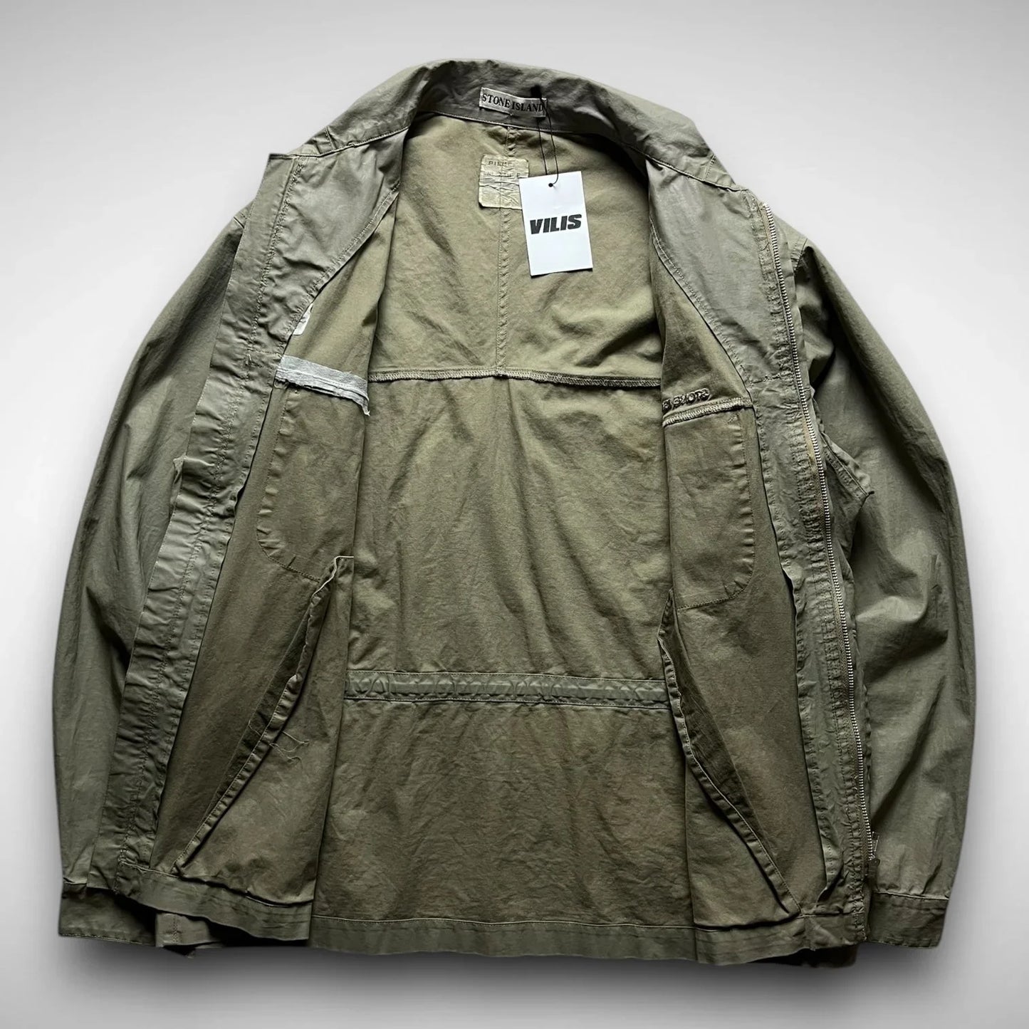 Stone Island Waxed Cotton Overshirt (SS2000)