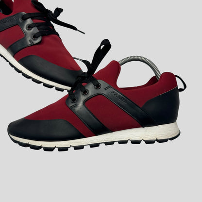 Prada Matchrace Light Neoprene Trainers - UK7 | DEFAULT TITLE, Red and Black