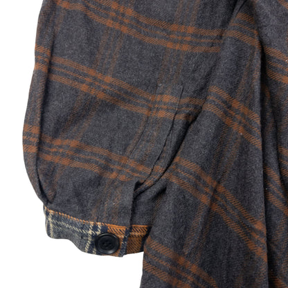 Vintage Yohji Yamamoto Pink Label Takeshi Kosaka Button Up Wool Shirt Size L