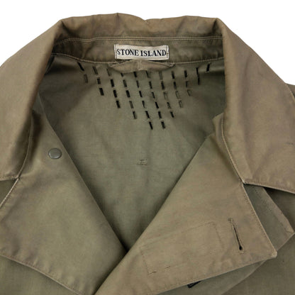 Vintage AW1998 Stone Island Button Up Jacket Size XL | XL, Green