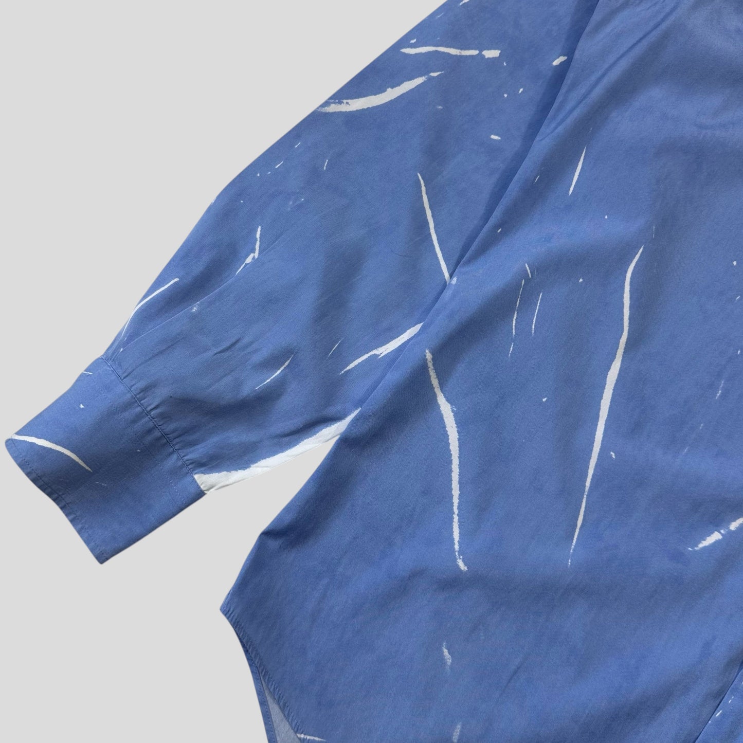 Prada Milano 00’s Sublimation Sky Blue Acid Print Shirt - L | Default Title, Multicoloured