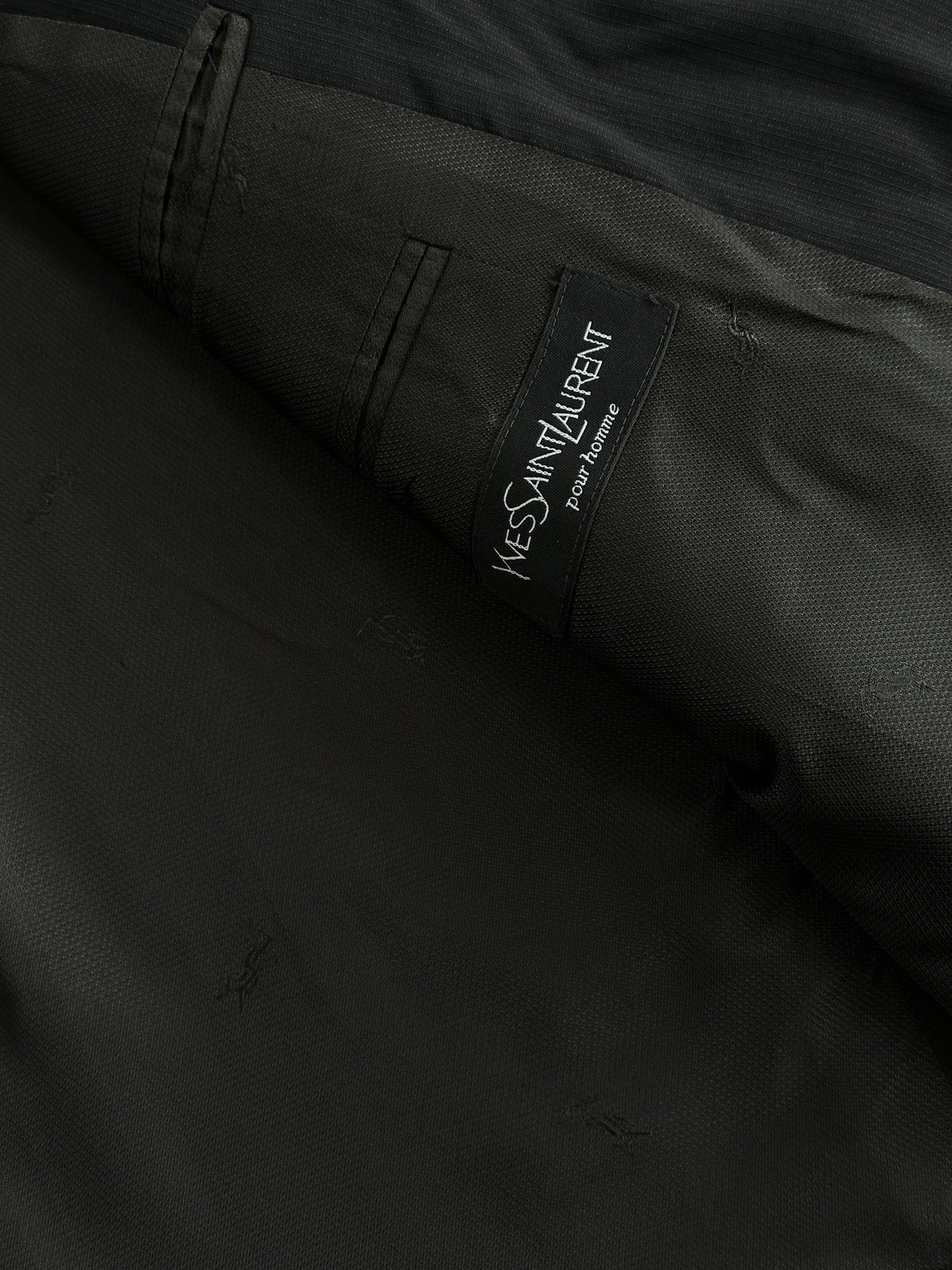 Yves Saint Laurent Pour Homme 1990s Pure Wool Single Breasted Blazer - 42R/XL