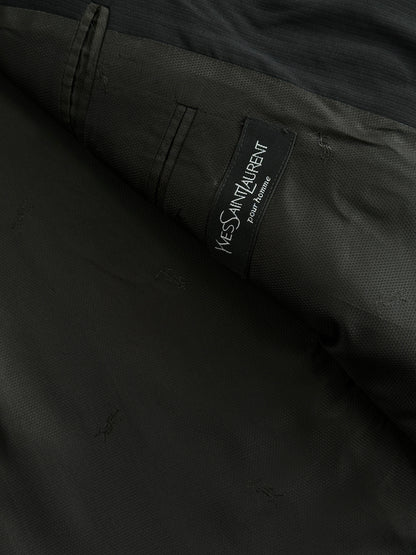 Yves Saint Laurent Pour Homme 1990s Pure Wool Single Breasted Blazer - 42R/XL