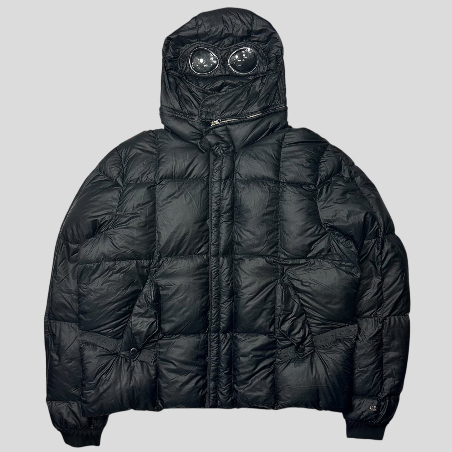 CP Company 00’s Nylon Goose Down Goggle Puffer Jacket - IT56 (L/XL) | Default Title, Black