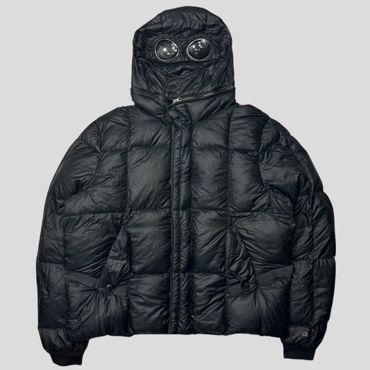 CP Company 00’s Nylon Goose Down Goggle Puffer Jacket - IT56 (L/XL) | Default Title, Black
