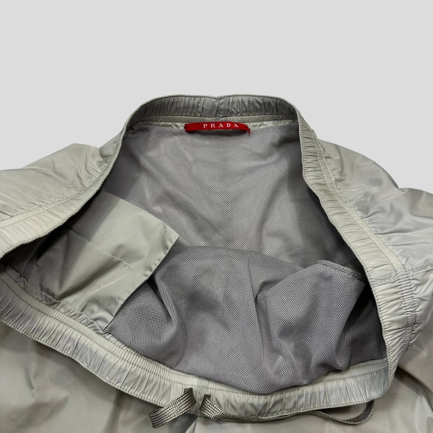 Prada Sport 2007 Nylon Red Tab Swim Shorts - IT52 (L)