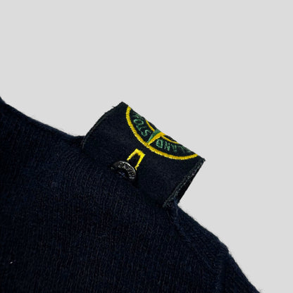 Stone Island Shoulder Badge 1/2 Zip Knit - L