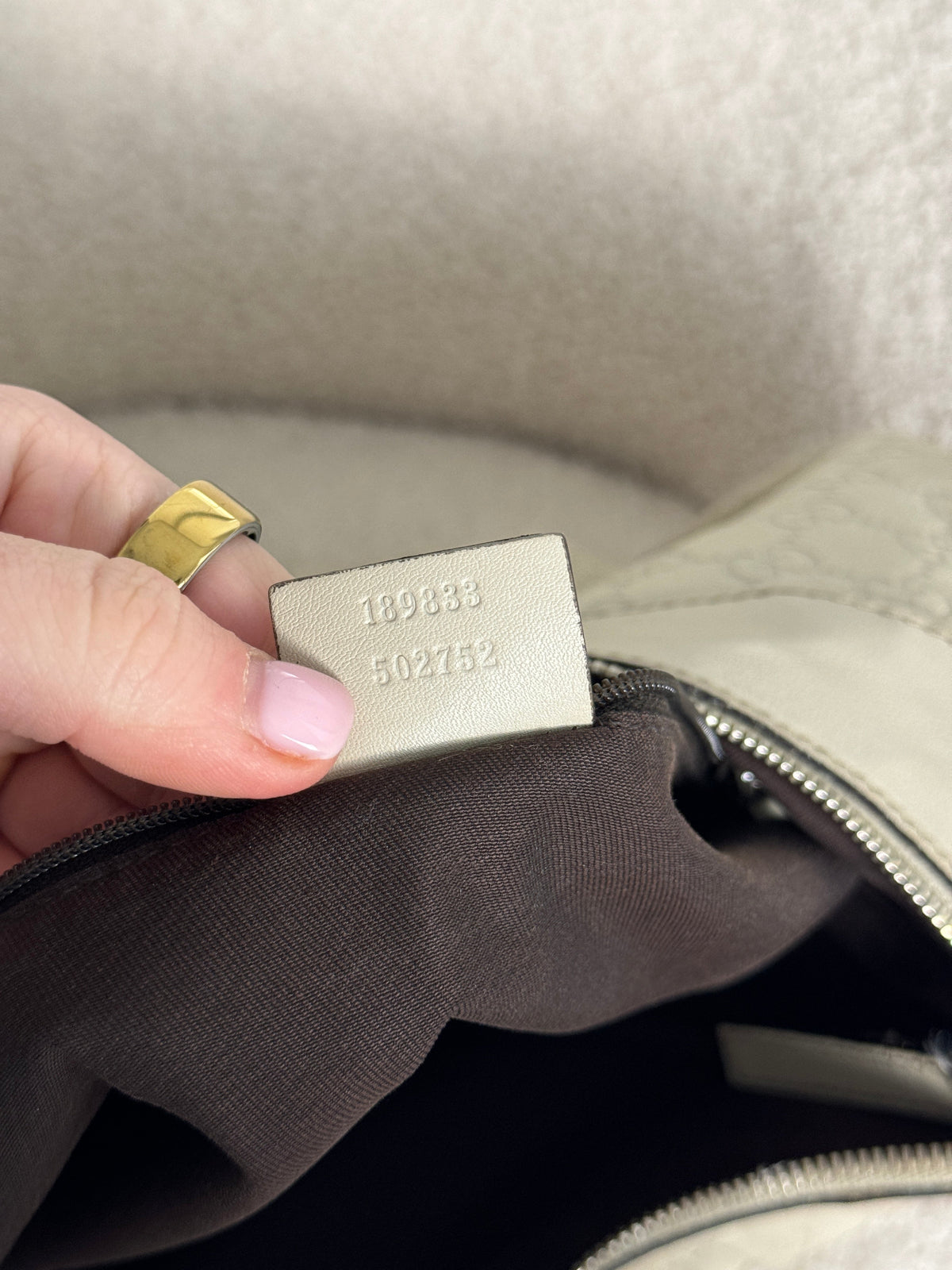 2000s Gucci Guccissima Large D-Ring Shoulder Bag | O/S, Multicoloured