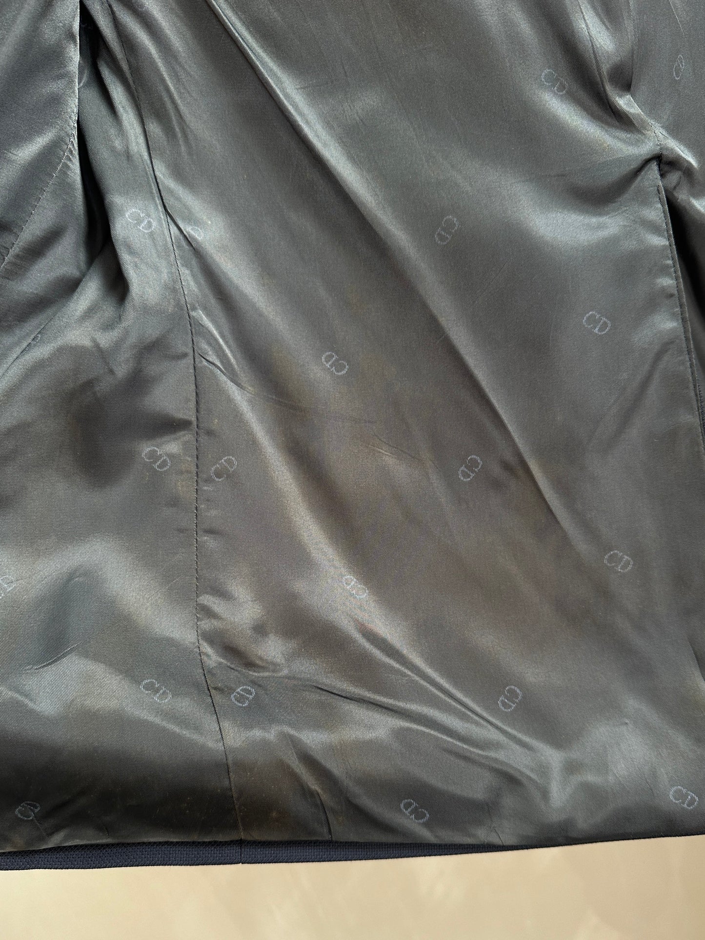 Christian Dior Monsieur 1980s Pure Wool Bespoke Button Blazer - 38R/M