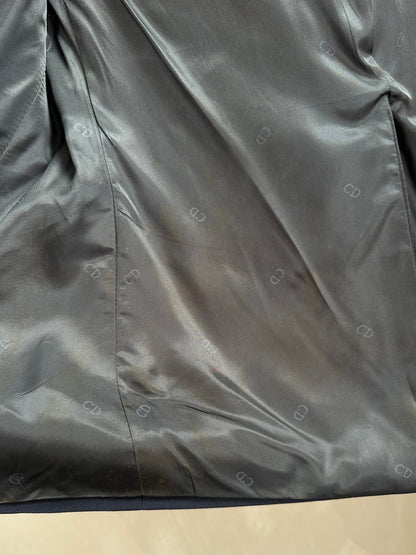 Christian Dior Monsieur 1980s Pure Wool Bespoke Button Blazer - 38R/M