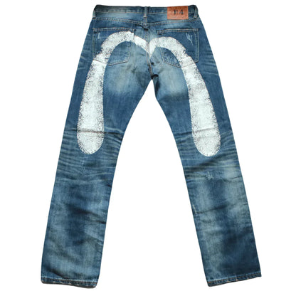 EVISU STONEWASH DIACOCK JEAN