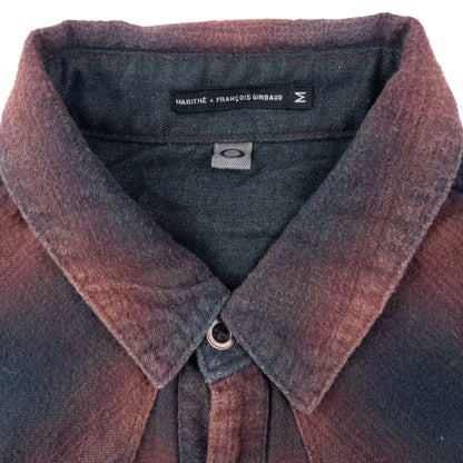 Vintage 2000s Marithe + Francois Girbaud Long Sleeve Button Up Shirt Size M | Medium, Grey