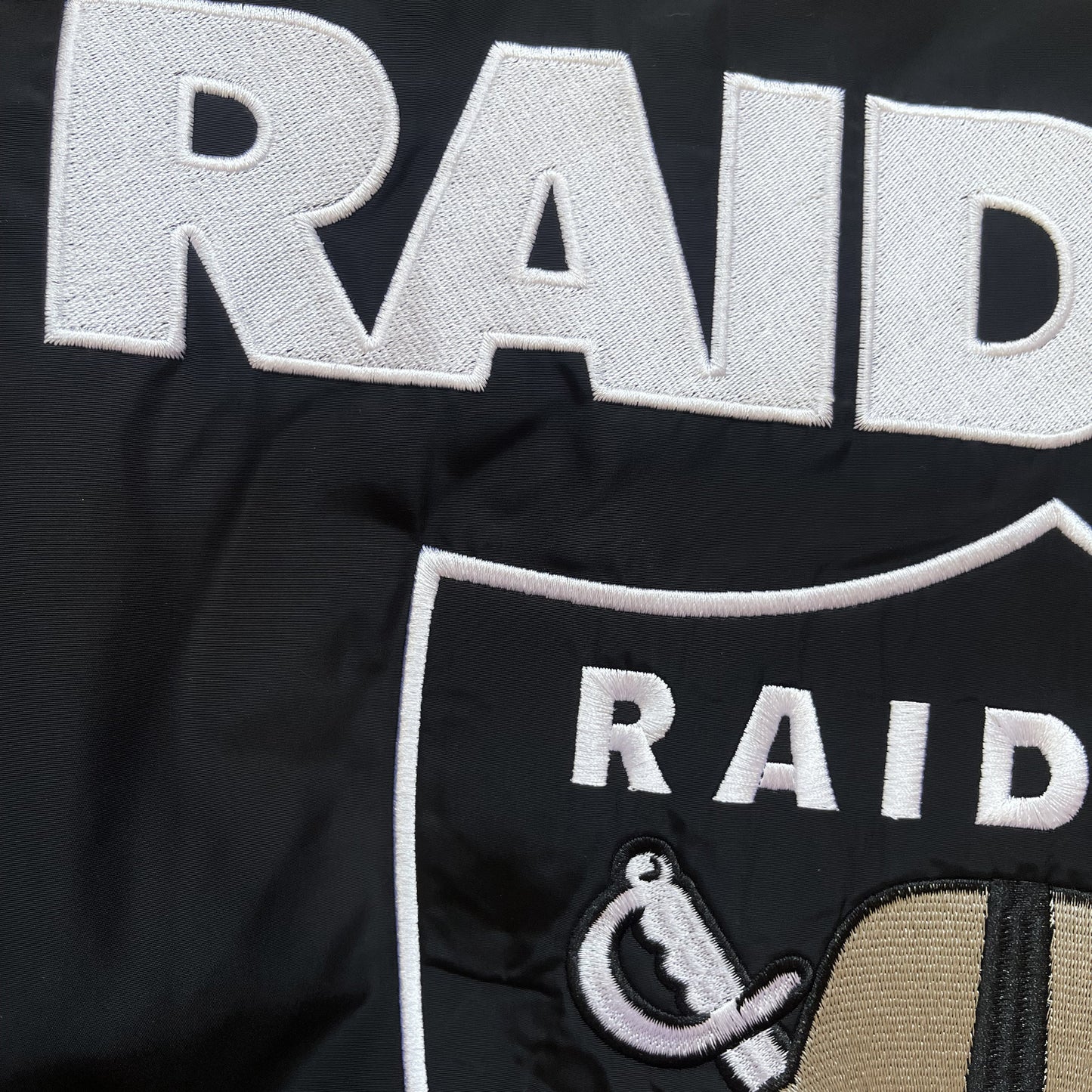 Avirex x Raiders NFL Varsity Bomber Jacket - M