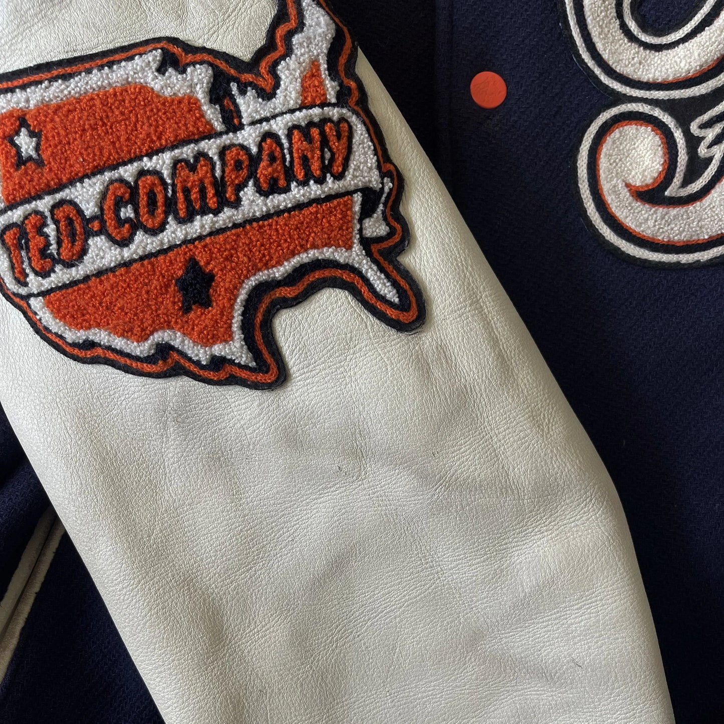 Tedman's 'Lucky Devil' Varsity Jacket - L