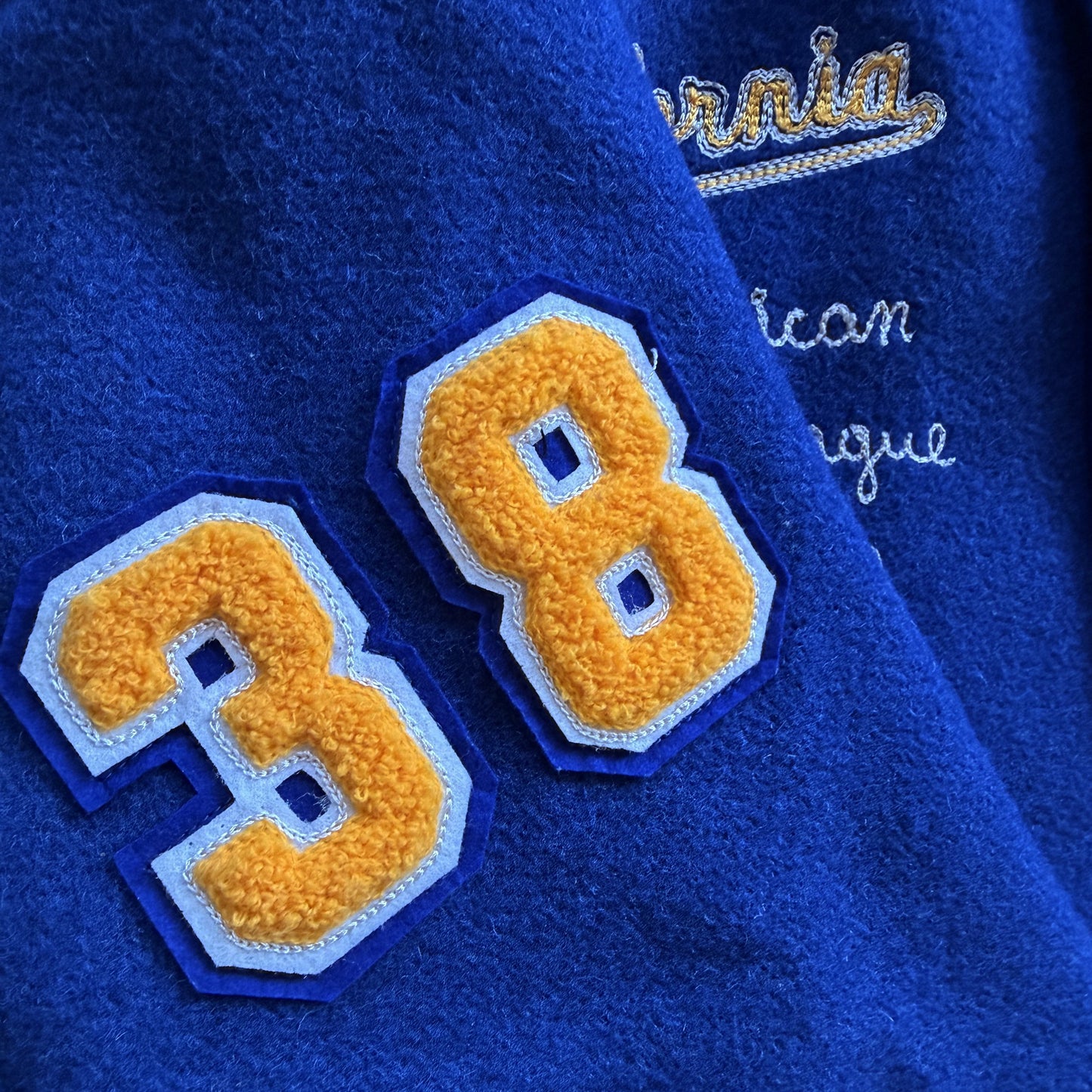 Whitesville 'UCLA' Wool Varsity Jacket - XL