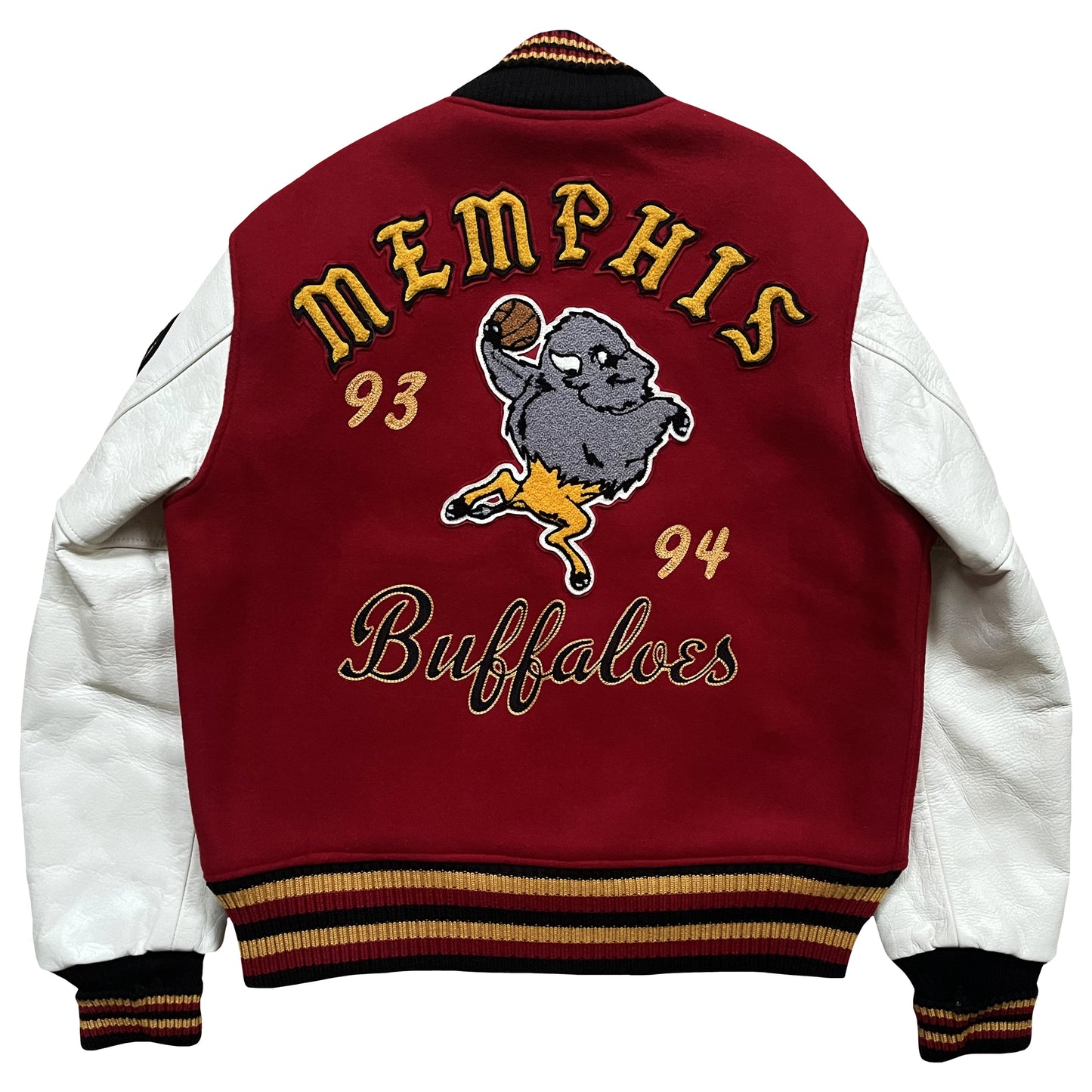 Whitesville 'Memphis Buffalos' Varsity Jacket - L