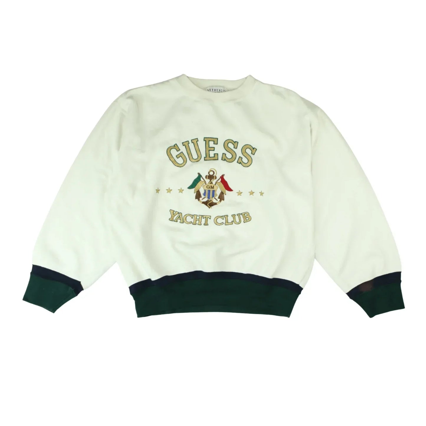 GUESS YATCH CLUB SWEATER  (S)