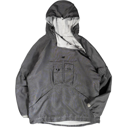 New Balance 00’s Iridescent Asymmetric Cargo Pocket Jacket L | Large, Grey