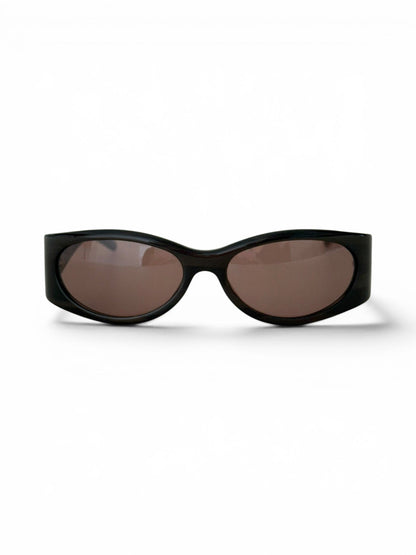 2000s Gucci GG Diamanté Sunglasses | O/S, Brown