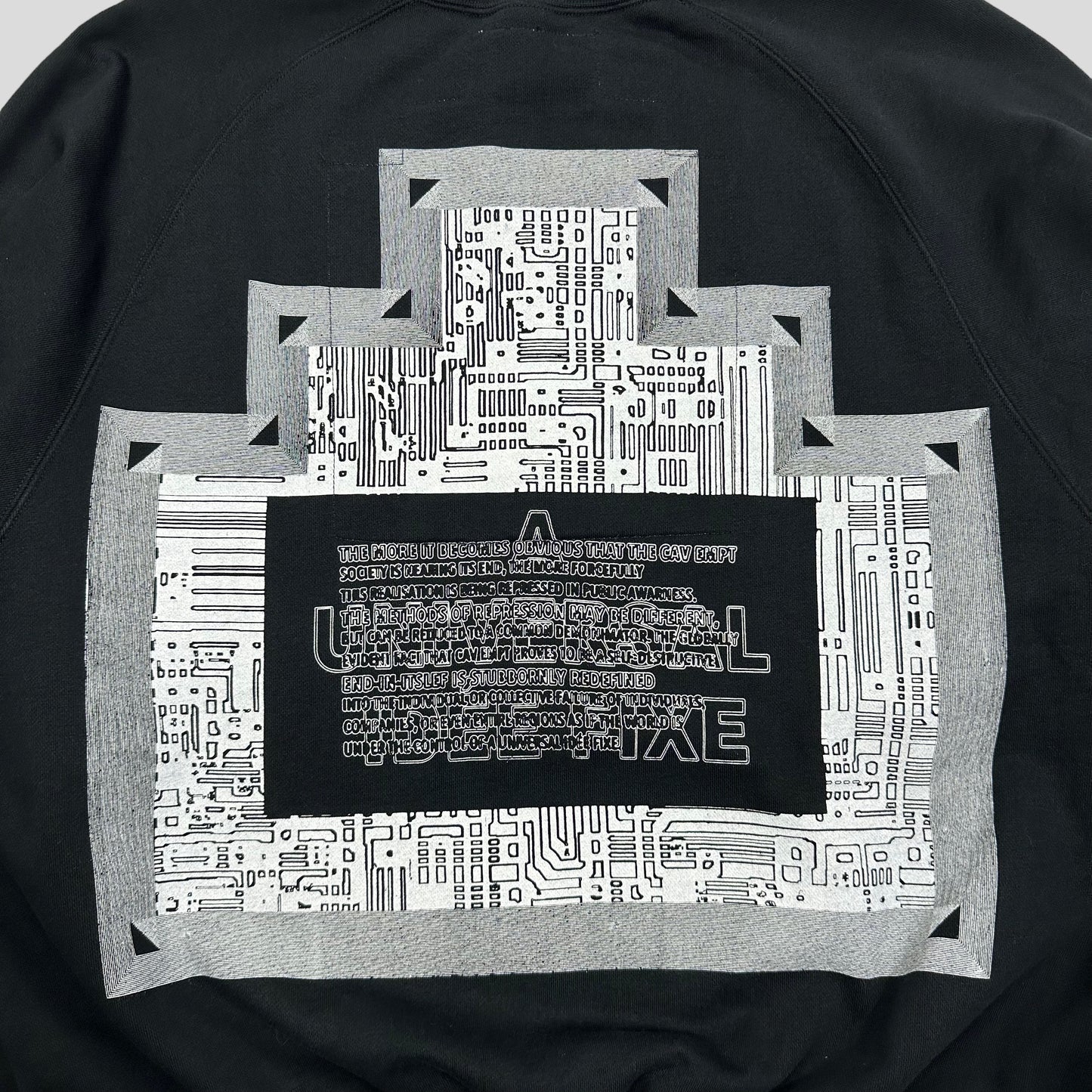 Cav Empt 2016 Idee Fixe Big Crewneck - S (M/L) | Default Title, Black