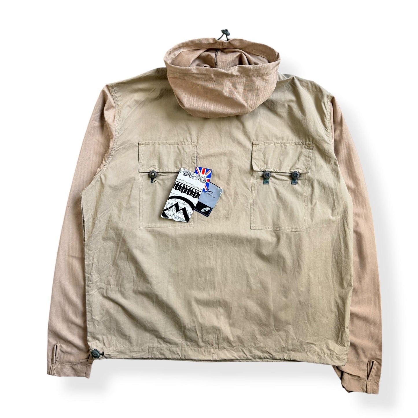 1998 Maharishi Coolmax Face Covering Pullover (L) | Large, Beige