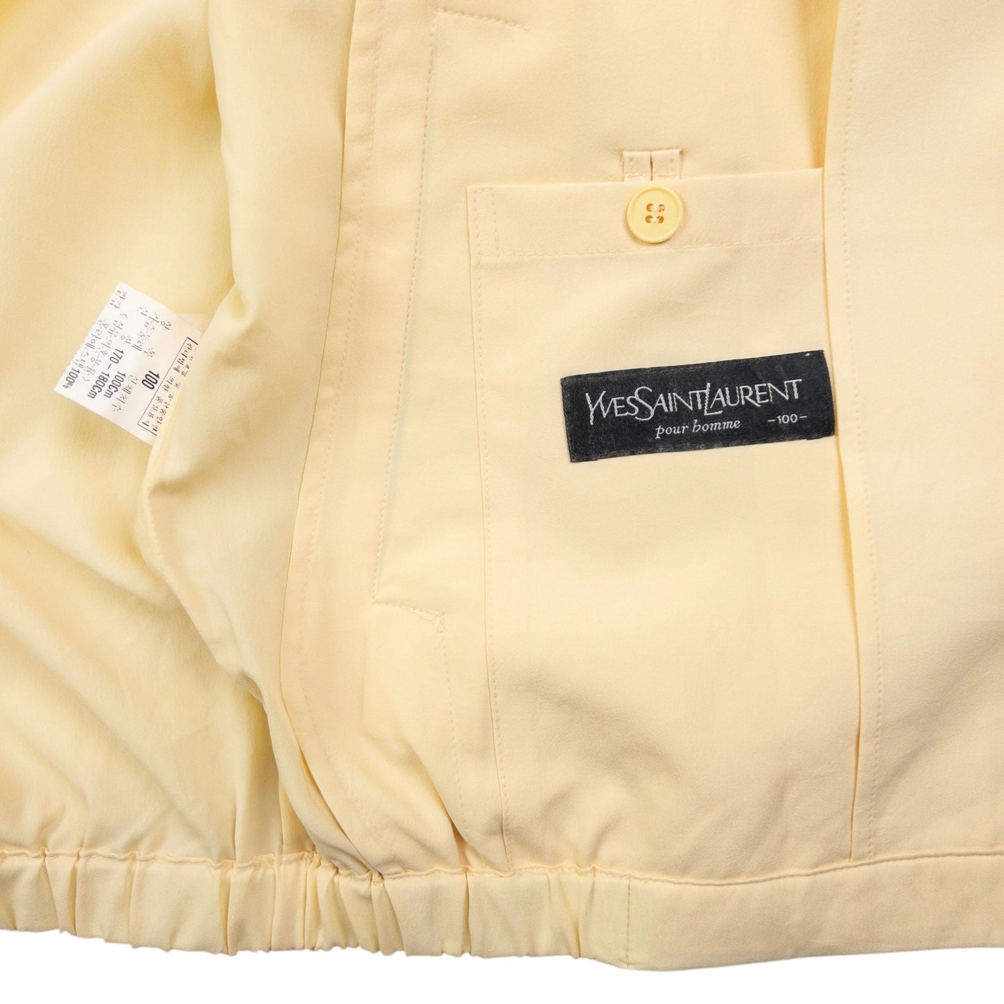 Vintage YSL Yves Saint Laurent Harrington Jacket Size M