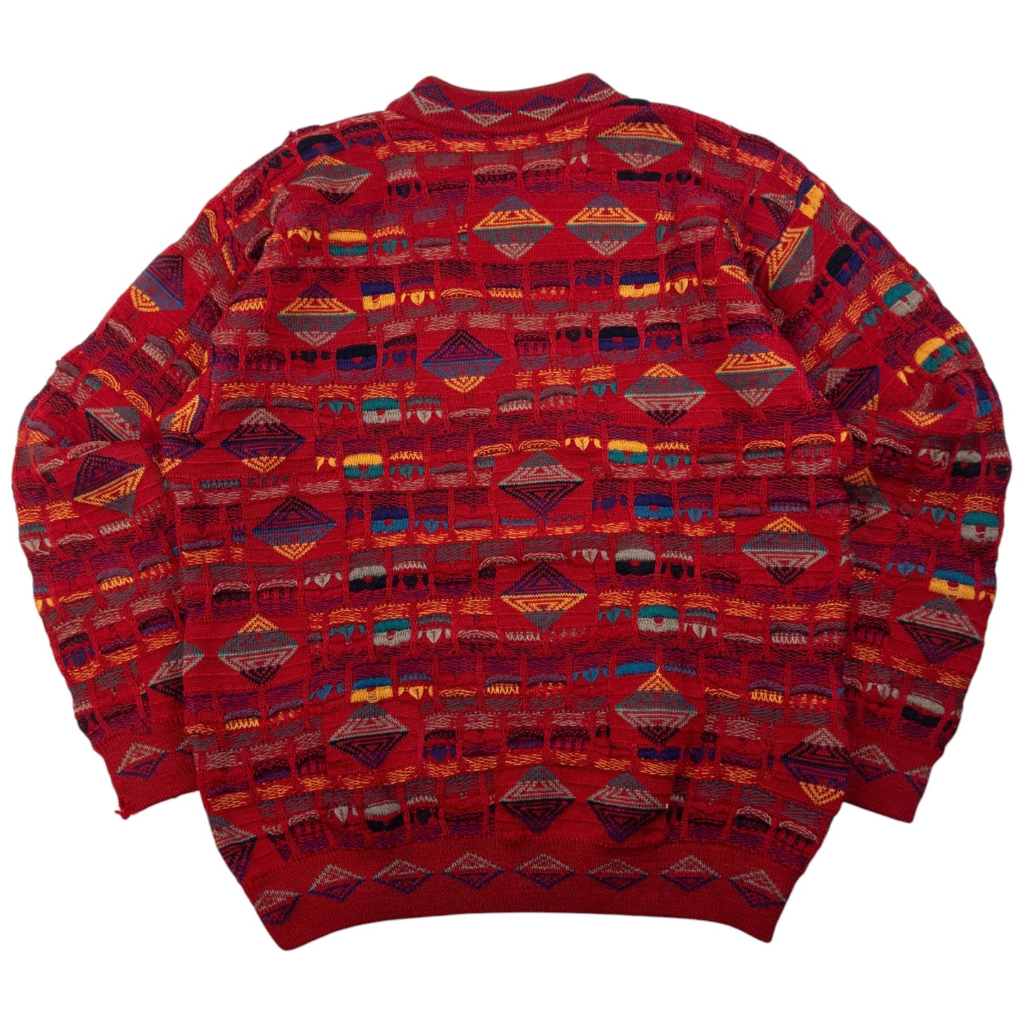 Vintage Coogi Wool Knit Aztec Jumper Size M
