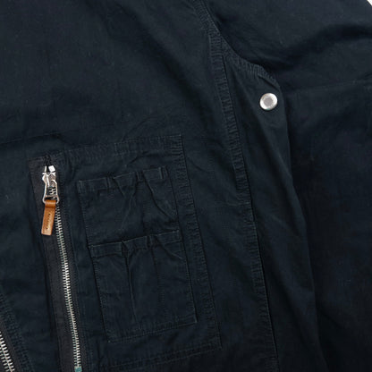 Vintage Polo Ralph Lauren Asymmetric Zip Up Jacket Womens Size S