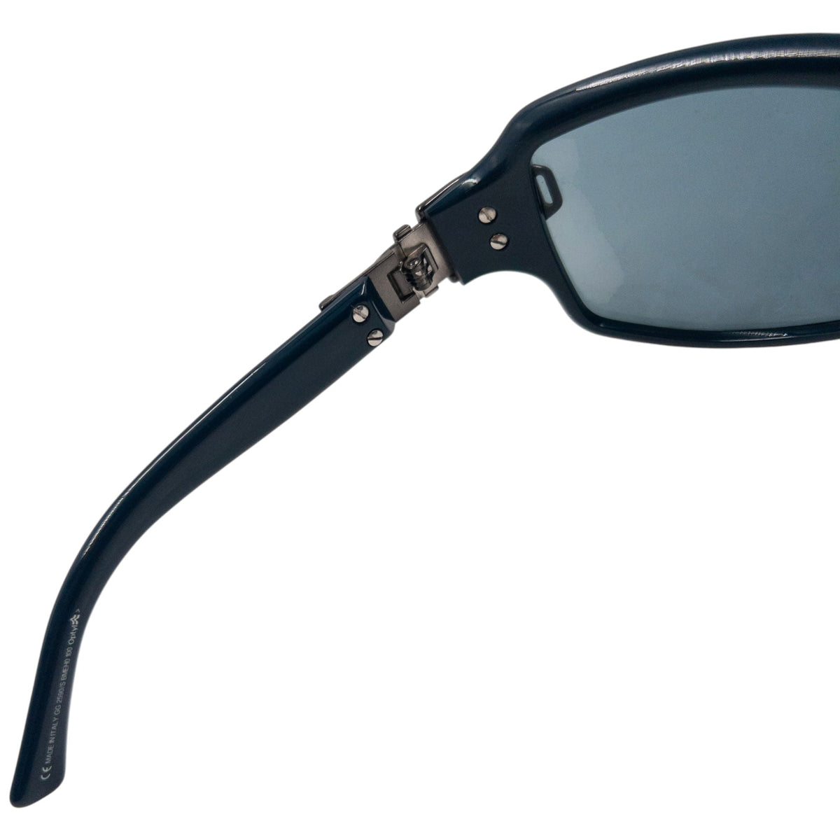 Vintage 2000s Gucci Buckle Sunglasses | O/S, Navy