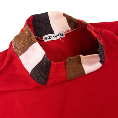 Vintage Issey Miyake Long Sleeve Turtleneck T Shirt Women's Size M
