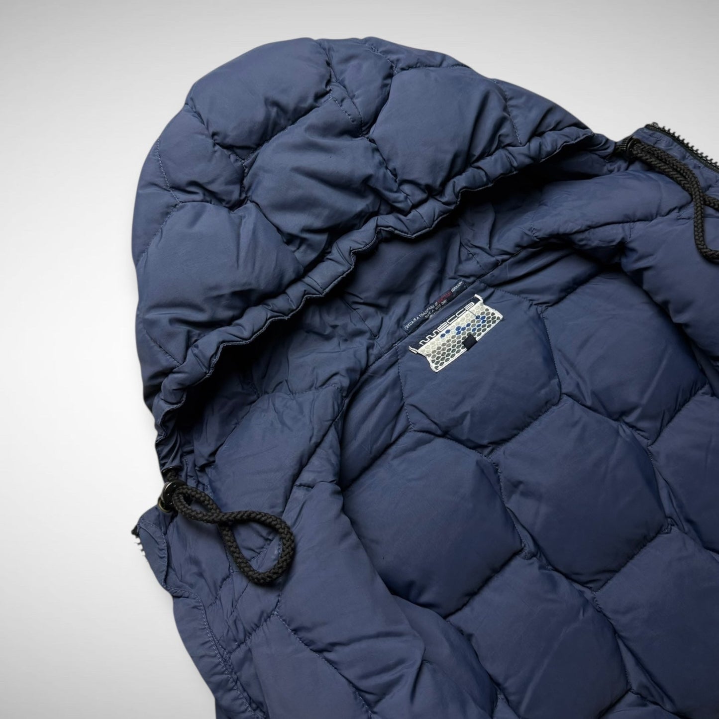 Mecca Hexagon Hooded Puffer Jacket (1990s)