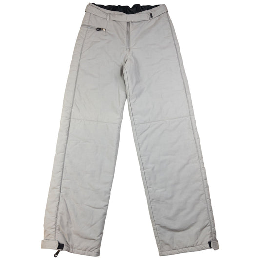 Vintage Emporio Armani Belt Waist Padded Trousers Size W28