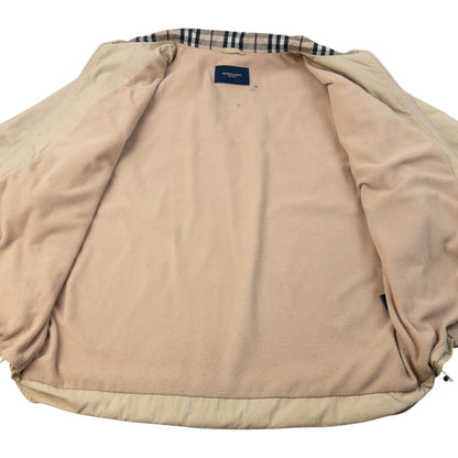 Vintage Burberry Fleece Lined Jacket Size XL | XL, Beige