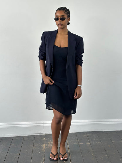 Gianni Versace Verus 1990s Sheer Slip Dress - S