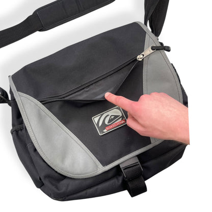 2000's Quiksilver Messenger Bag | O/S, Multicoloured