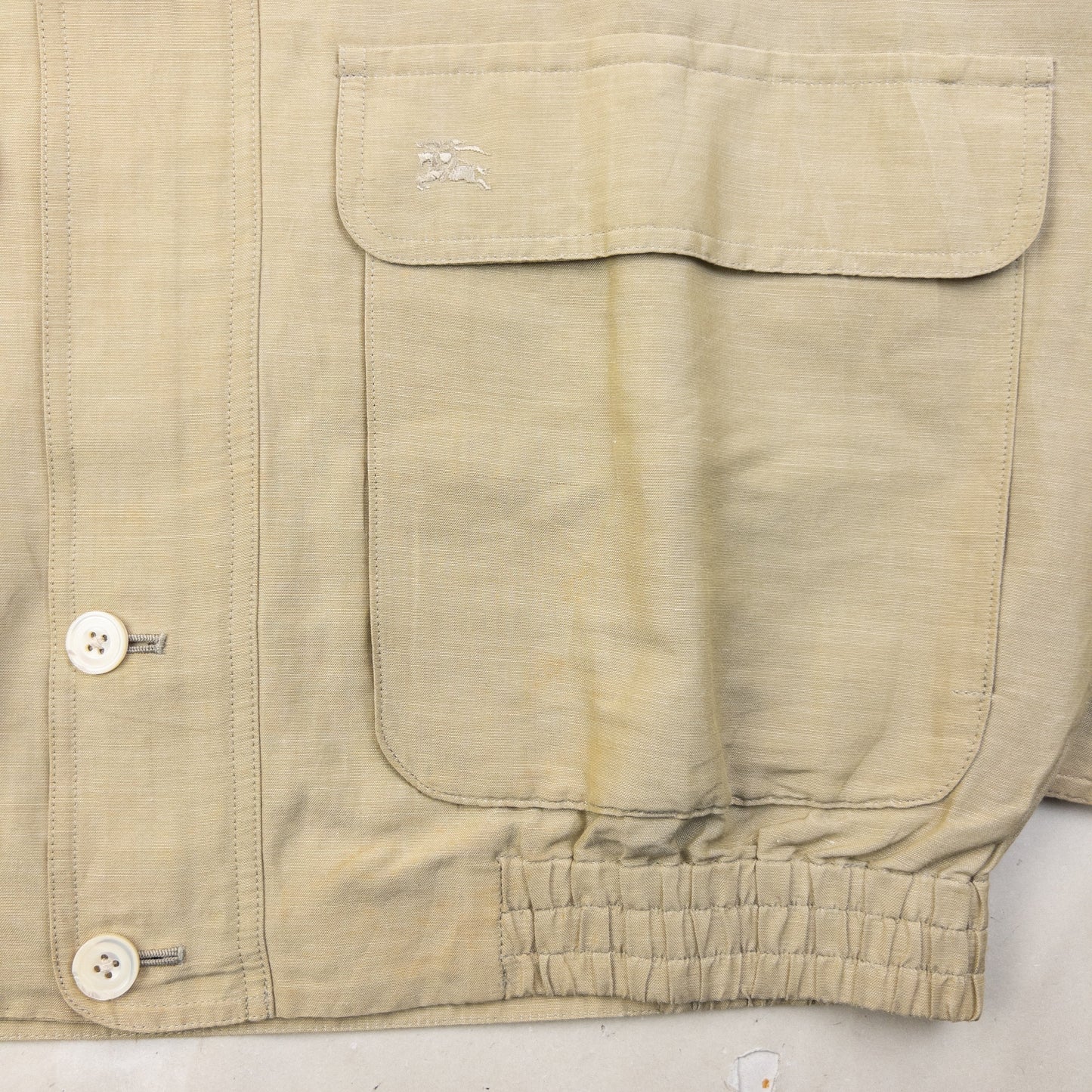 Vintage 90s Burberry Zip Up Jacket Size S | Small, Multicoloured