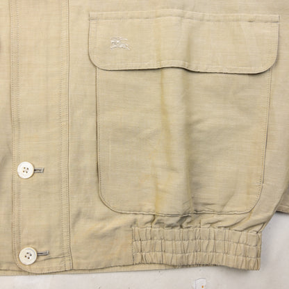 Vintage 90s Burberry Zip Up Jacket Size S | Small, Multicoloured