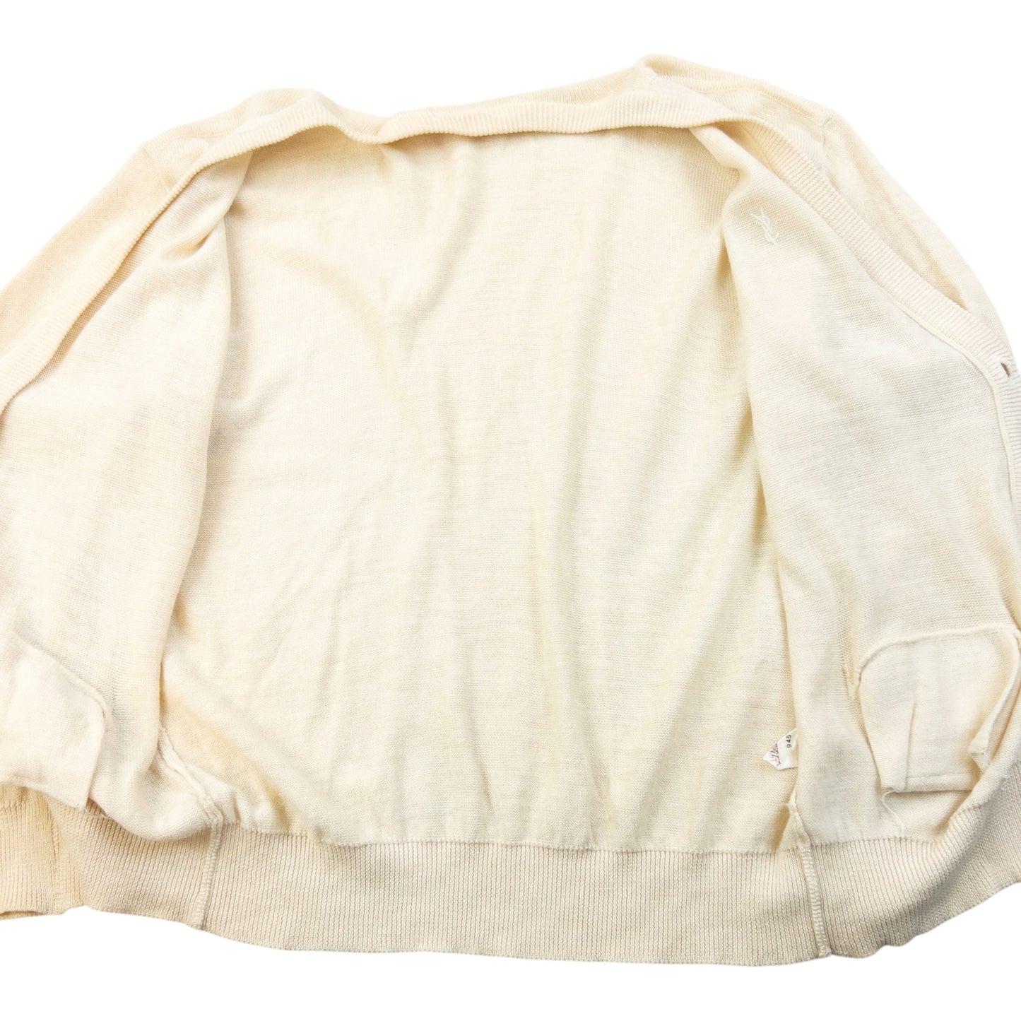 Vintage 80s YSL Yves Saint Laurent Cardigan Size S | Small, Cream