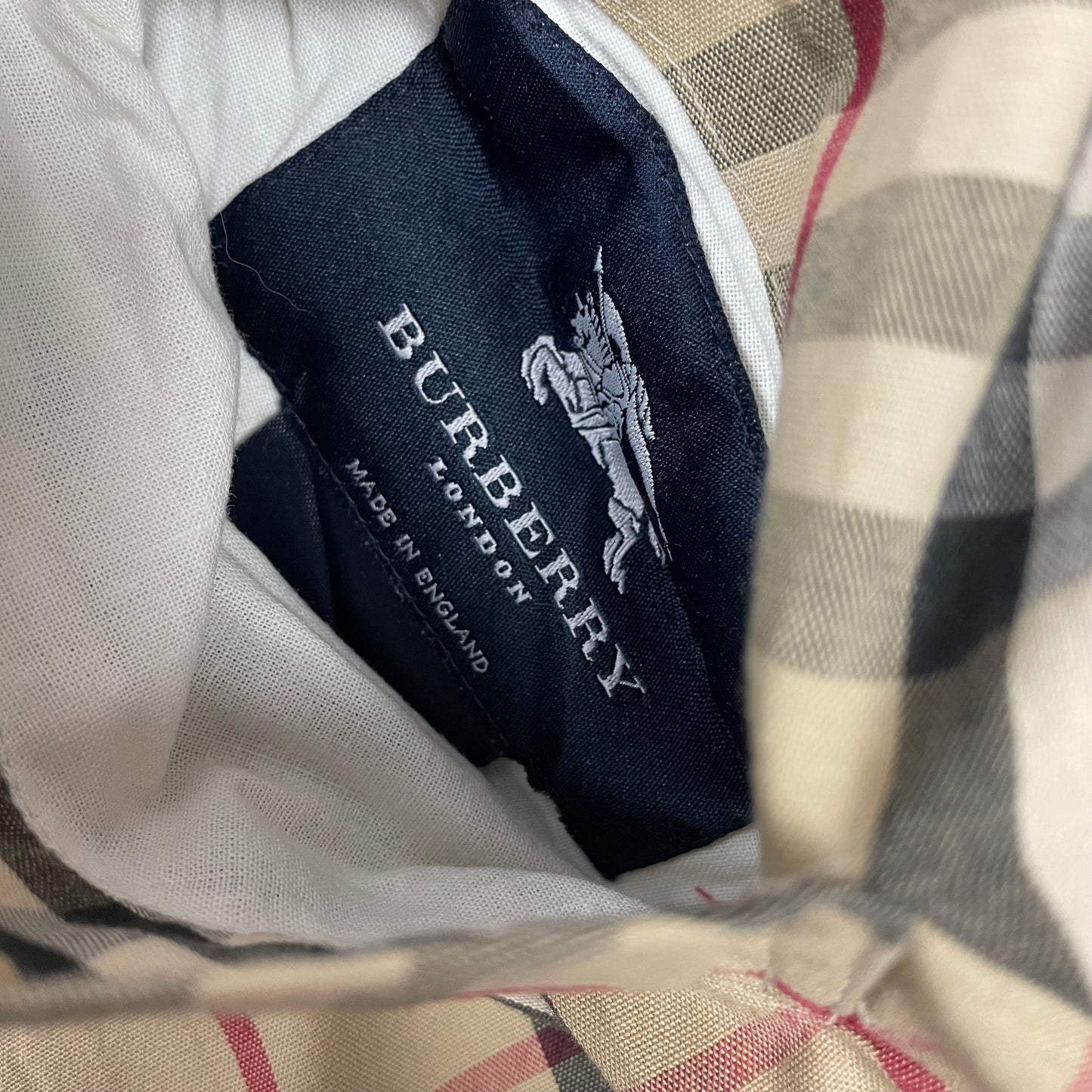 Vintage Burberry Nova Check Reversible Harrington, Size Large | O/S, Multicoloured