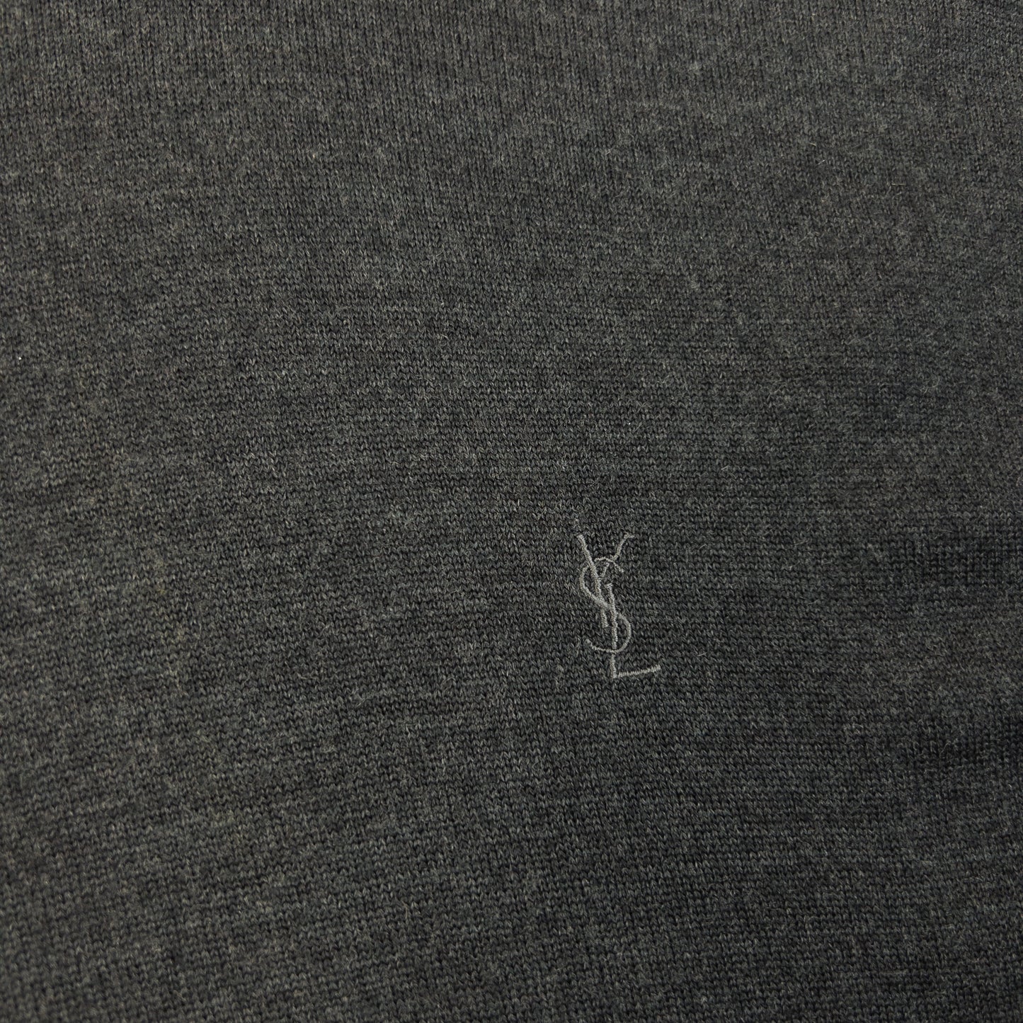Vintage 90s YSL Yves Saint Laurent Turtleneck Jumper Size XS | XS, Grey